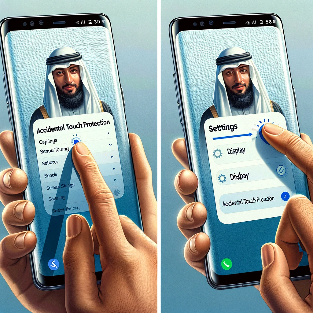 الحماية من اللمس العرضي في هواتف سامسونج: دليلك الشامل
